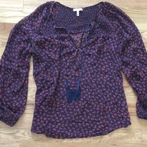 Joie Sheer Silk XS Blouse